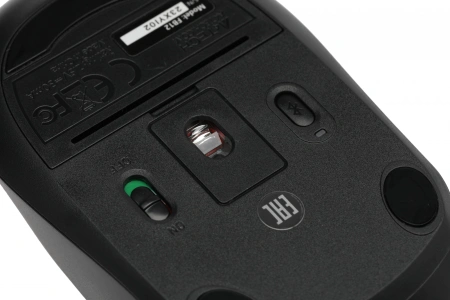Мышь A4Tech Fstyler FB12 белый/черный оптическая (1200dpi) беспроводная BT/Radio USB (3but)