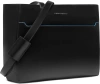 Деловая сумка женская Piquadro Blue Square BD6680B2/N с отделением для ноутбука черный натур.кожа