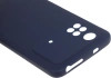 Чехол (клип-кейс) DF для Xiaomi Poco M4 Pro poCase-03 синий (POCASE-03 (BLUE))