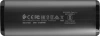 Накопитель SSD A-Data USB-C 256Gb ASE760-256GU32G2-CTI SE760 1.8" серый
