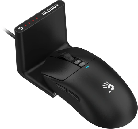 Мышь A4Tech Bloody R72 Pro Duo черный оптическая 26000dpi беспров. USB/USB-C 7but