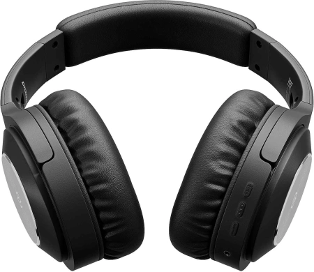 Гарнитура накладные Digma BT-20 ANC черный беспроводные bluetooth оголовье (BT20)