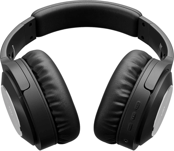 Гарнитура накладные Digma BT-20 ANC черный беспроводные bluetooth оголовье (BT20)