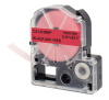 Картридж ленточный Cactus CS-LK3RBP LK-3RBP черный на красном 9x9 для Epson LW300/LW400/LW700/LW600P/LW1000P/K400/Z700/Z900