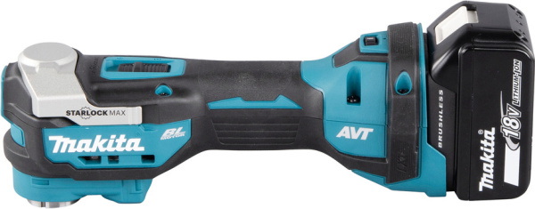 Многофункциональный инструмент Makita DTM52RTJX1 синий/черный