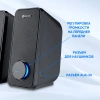 Колонки Оклик OK-175 2.0 черный 16Вт портативные