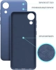 Чехол (клип-кейс) BoraSCO для Samsung Galaxy A03 Core синий (40946)