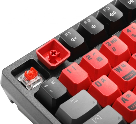 Клавиатура A4Tech Bloody S98 механическая красный/черный USB for gamer LED (SPORTS RED)
