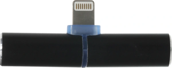 Переходник аудио Red Line lightning/Jack 3.5 (m) черный (УТ000016491)
