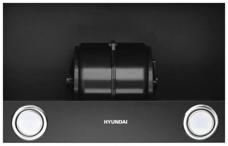 Вытяжка встраиваемая Hyundai HBH 6236 BG черный управление: кулисные переключатели (1 мотор)