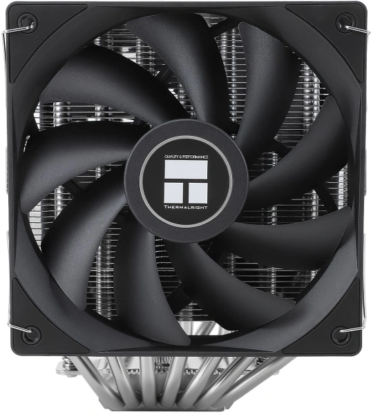 Устройство охлаждения(кулер) Thermalright Phantom Spirit 120 Soc-AM5/AM4/1200/1700/1851 черный 4-pin 25.6dB Al+Cu 535gr Ret (PS120)