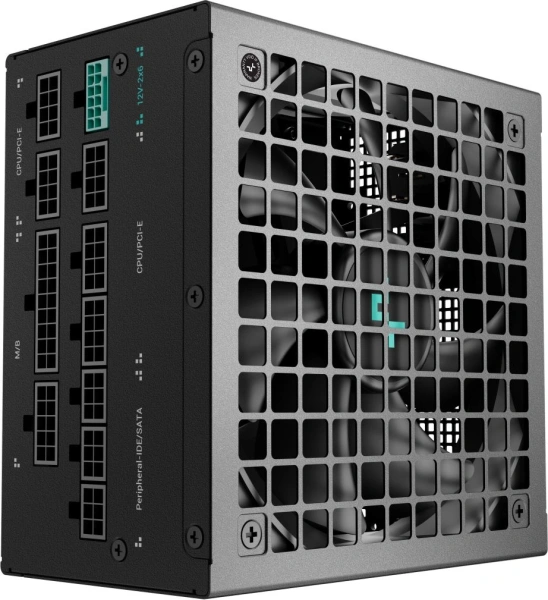 Блок питания Deepcool ATX 1000W PN1000M Gen.5 80+ gold (20+4pin) APFC 120mm fan 8xSATA RTL