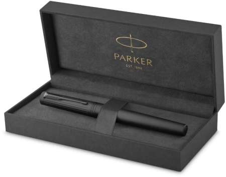 Ручка роллер Parker Ingenuity Core T570 (2182015) Black BT F чернила черн. подар.кор.