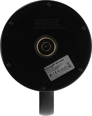Чайник электрический Maxwell MW-1079 1.7л. 2200Вт белый/черный корпус: пластик
