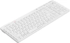 Клавиатура A4Tech Fstyler FBK27C AS белый USB беспроводная BT/Radio slim Multimedia (FBK27C AS)