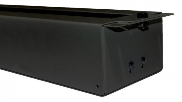 Рейка-DIN Hyperline BPB19-PS-3U-RAL9005 3U черный (упак.:1шт)