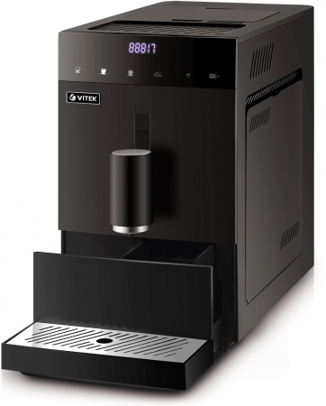 Кофемашина Vitek Metropolis VT-8700 1350Вт черный
