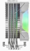Устройство охлаждения(кулер) ID-Cooling SE-214-XT DF ARGB Soc-AM5/AM4/1200/1700/1851 белый 4-pin 31.5dB Al+Cu 180W 560gr Ret (SE-214-XT DF WHITE)