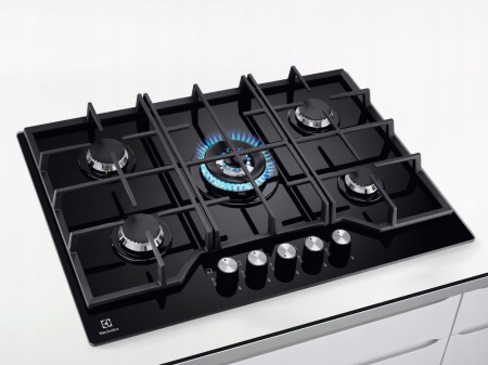Газовая варочная поверхность Electrolux KGG75362K черный