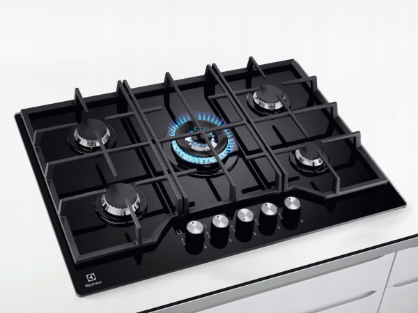 Газовая варочная поверхность Electrolux KGG75362K черный