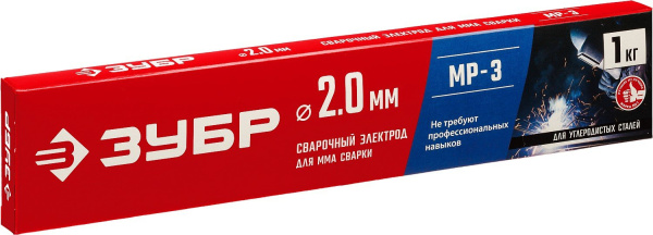 Электроды Зубр Мастер D2мм L300мм 1000гр (40011-2.0)