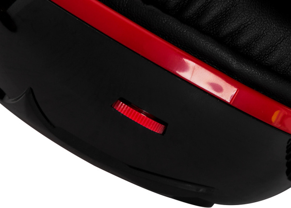 Наушники с микрофоном A4Tech Bloody G300 черный/красный 2.2м мониторные оголовье (G300 BLACK+RED)
