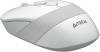 Мышь A4Tech Fstyler FM10S белый/серый оптическая 1600dpi silent USB 3but (FM10S USB WHITE)