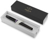 Ручка перьев. Parker IM Vibrant Rings F315 (2172948) Amethyst Purple PVD сталь нержавеющая F подар.кор.