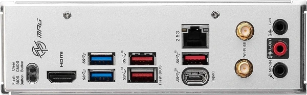 Материнская плата MSI MPG B650I EDGE WIFI SocketAM5 AMD B650 2xDDR5 mini-ITX AC`97 8ch(7.1) 2.5Gg RA