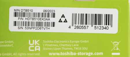 Жесткий диск Toshiba USB 3.0 1Tb HDTB510EK3AA Canvio Basics 2.5" черный
