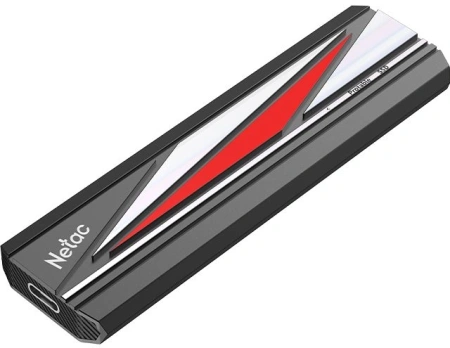 Накопитель SSD Netac USB-C 512GB NT01ZX20L-512G-32BK ZX20L черный