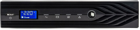 Источник бесперебойного питания Бастион Skat-UPS 1500-Rack-ON-3X9-E 1350Вт 1500ВА черный