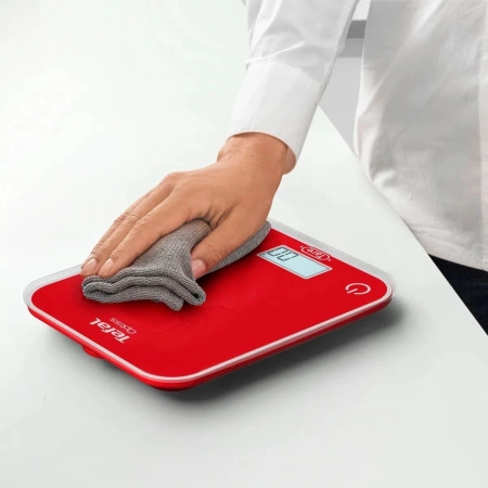 Весы кухонные электронные Tefal Optiss BC50U3V0 макс.вес:5кг красный