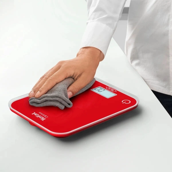 Весы кухонные электронные Tefal Optiss BC50U3V0 макс.вес:5кг красный
