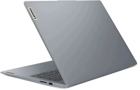 Ноутбук Lenovo IdeaPad Slim 3 15IRU8 Core i3 1315U 8Gb SSD256Gb Intel UHD Graphics 15.6" TN FHD (1920x1080) без ОС grey WiFi BT Cam (82X700DBUE)