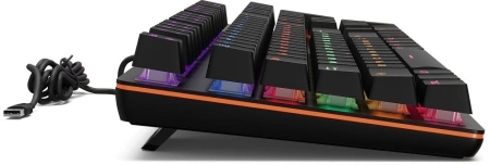 Клавиатура Оклик 990 G2 механическая черный USB Multimedia for gamer LED (1875240)