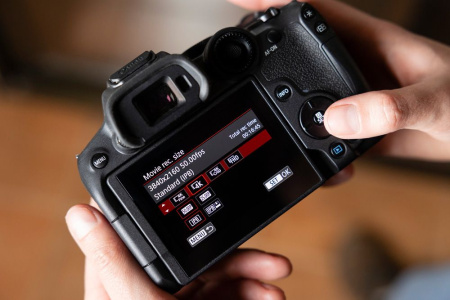 Фотоаппарат Canon EOS R7 черный 32.5Mpix 2.95" 4K WiFi LP-E6NH
