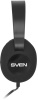 Наушники с микрофоном Sven AP-310M черный 1.2м накладные оголовье (SV-015312)