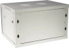 Шкаф коммутационный Lanmaster TWT-CBWPG-12U-6X6-GY 12U 600x600мм пер.дв.стекл 60кг серый