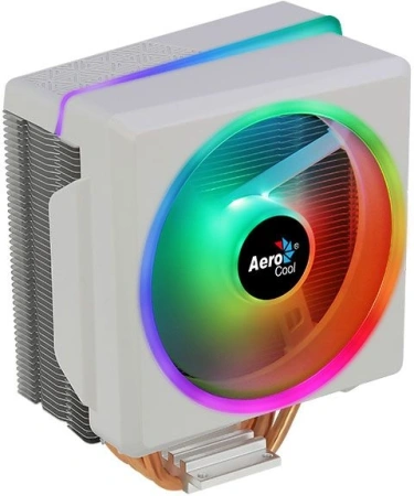 Устройство охлаждения(кулер) Aerocool Cylon 4F Soc-AM5/AM4/1151/1200/2066/1700 4-pin 14-26dB Al+Cu 1