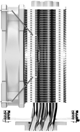 Устройство охлаждения(кулер) ID-Cooling SE-224-XTS ARGB WHITE Soc-AM5/AM4/1151/1200/1700 4-pin + 3-pin 29dB Al+Cu 650gr LED Ret