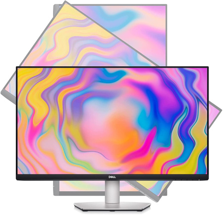 Монитор Dell 27" S2722QC черный IPS LED 16:9 HDMI M/M матовая HAS Piv 350cd 178гр/178гр 3840x2160 60Hz 4K USB 7.1кг