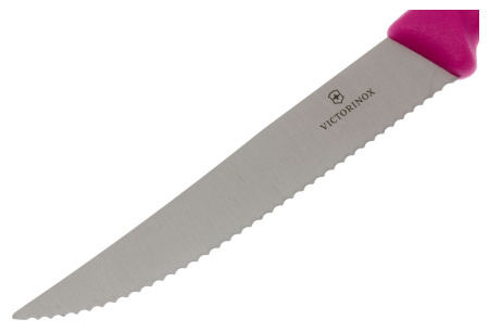 Набор ножей кухон. Victorinox Swiss Classic (6.7936.12L5B) компл.:2шт розовый блистер