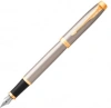 Ручка перьев. Parker IM Core F321 (CW1931649) Brushed Metal GT F сталь нержавеющая подар.кор.