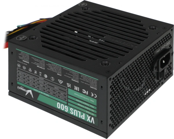 Блок питания Formula ATX 600W AC VX PLUS (20+4pin) 120mm fan 3xSATA RTL