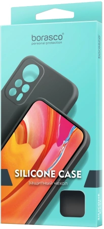 Чехол (клип-кейс) BoraSCO для Tecno Camon 30 Pro Silicone Case черный (73278)