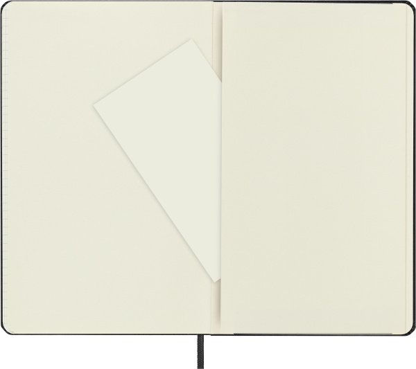 Блокнот Moleskine CLASSIC QP061 Large 130х210мм 240стр. клетка твердая обложка черный