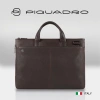 Сумка для ноутбука Piquadro Black Square CA4021B3/TM темно-коричневый натур.кожа