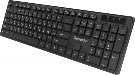 Клавиатура + мышь Defender Lima C-993 клав:черный мышь:черный USB беспроводная Multimedia (45993)