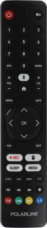 Телевизор LED PolarLine 32" 32PL54TC-SM черный/серебристый HD 50Hz DVB-T DVB-T2 DVB-C USB WiFi Smart TV (RUS)